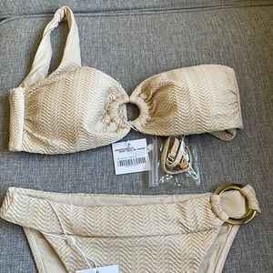 Monday Swimwear Bikini in Vanilla